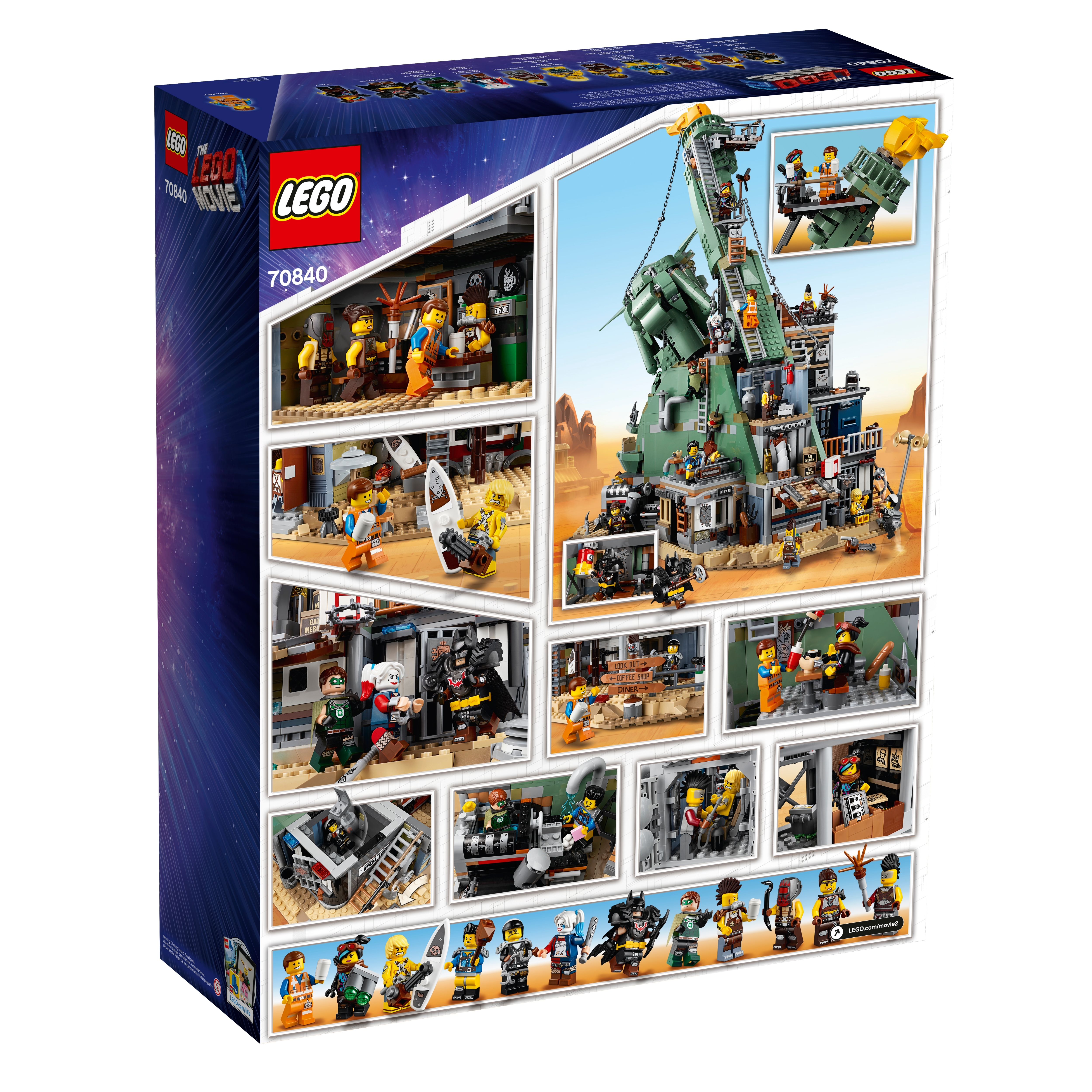 70840 Emmet figurine-Split De LEGO bienvenue à apocalyspeburg 