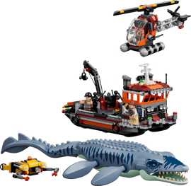 Mosasaurus-dinosaurens bådangreb - 77983 - Jurassic World™