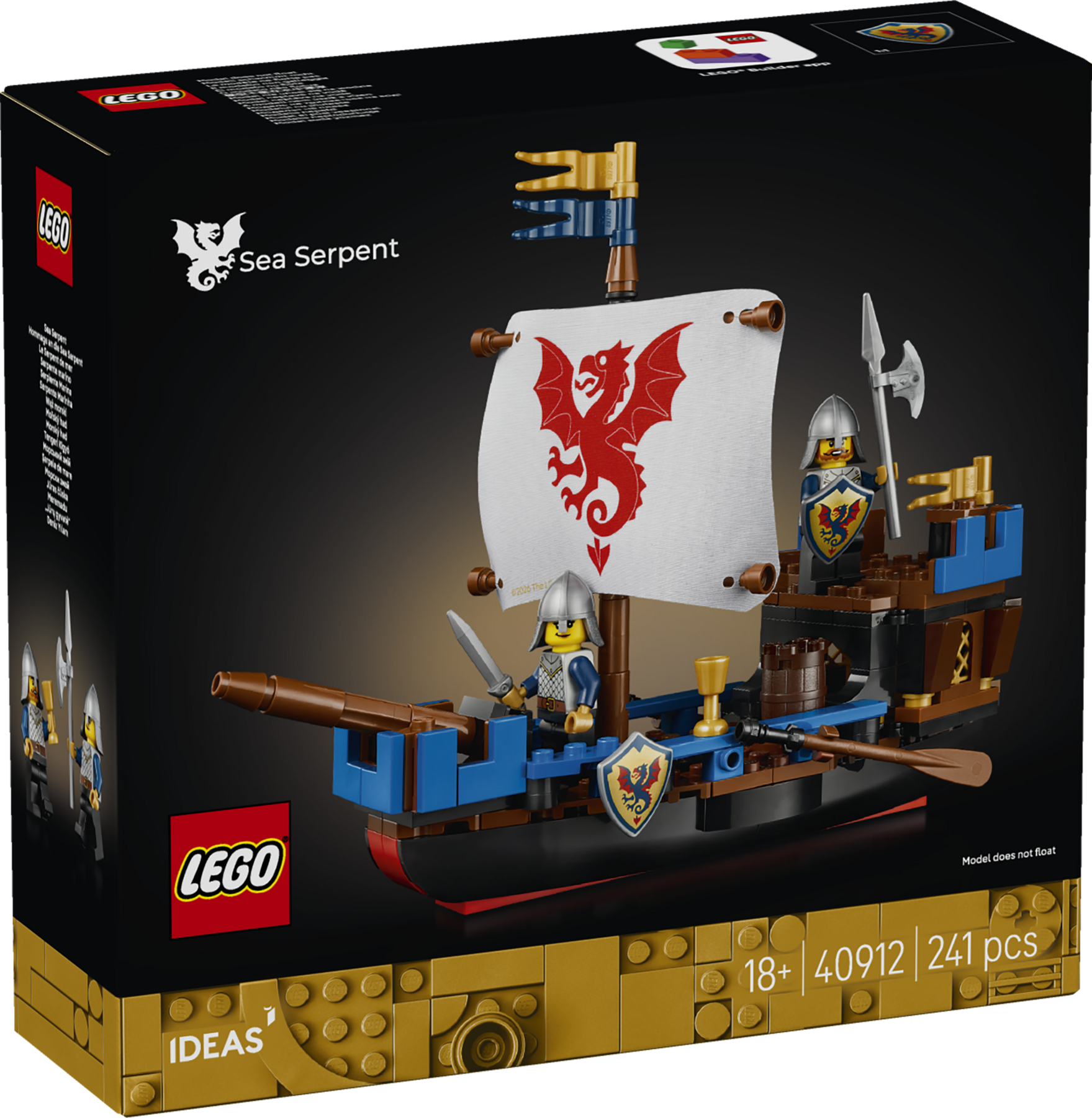 Lego Ideas 40912 Sea Serpent GwP