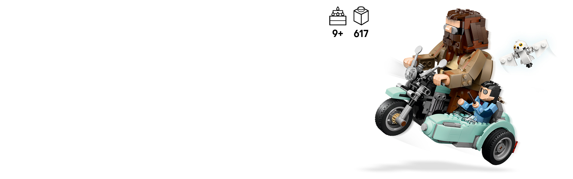 Hagrid™ & Harry's Motorcycle Ride 76443 | Harry Potter™ | Buy