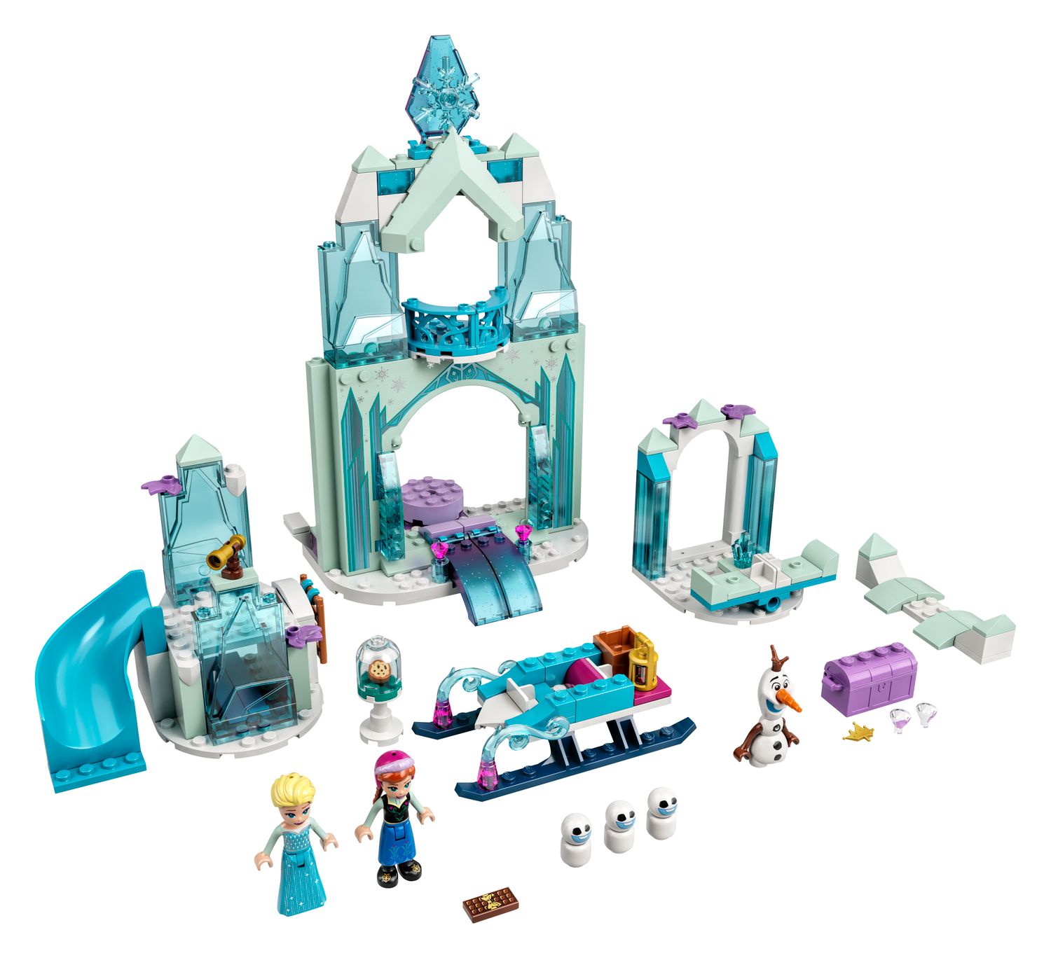 Frozen: ParaÃso Invernal de Anna y Elsa 43194 | Disneyâ?¢ | Oficial LEGO® Shop ES lego frozen 1
