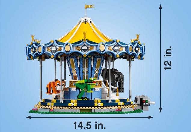 Carousel 10257 | Expert | Buy online at the Official LEGO® Shop US