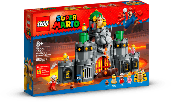 Fire Mario & Bowser's Castle - Image 3