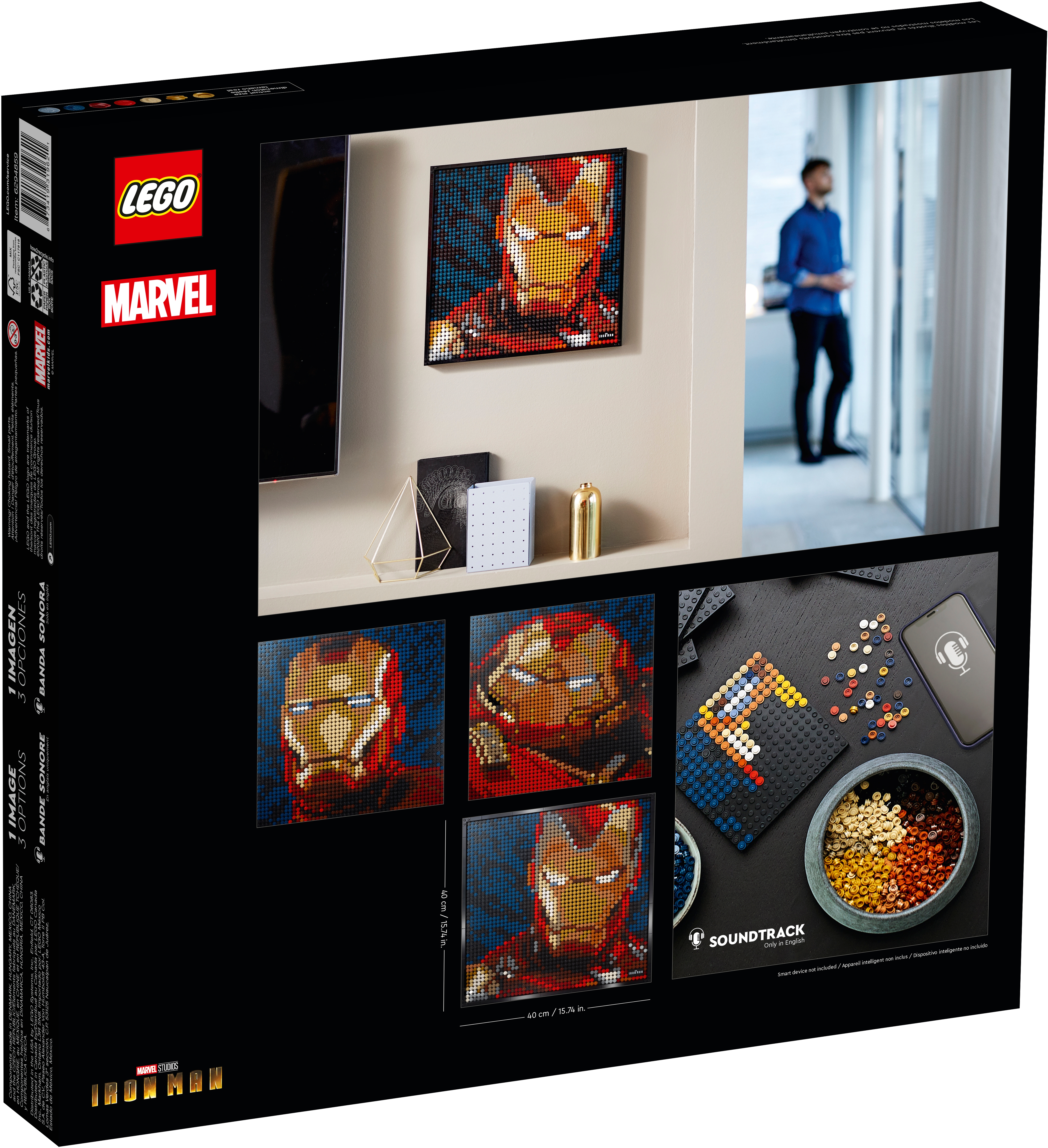 31199 for sale online LEGO Marvel Studios Iron Man ART 