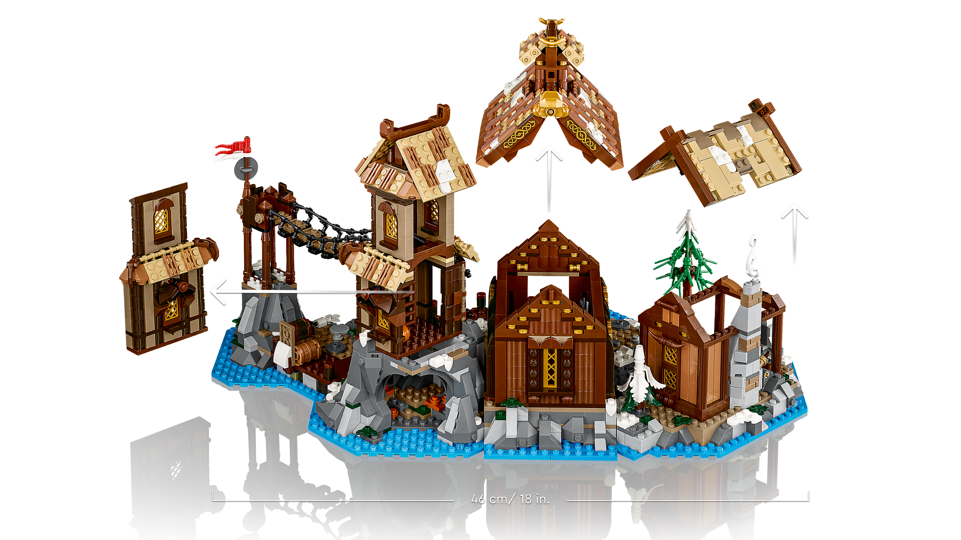 Viking Village 21343 | Ideas | Buy online at the Official LEGO 