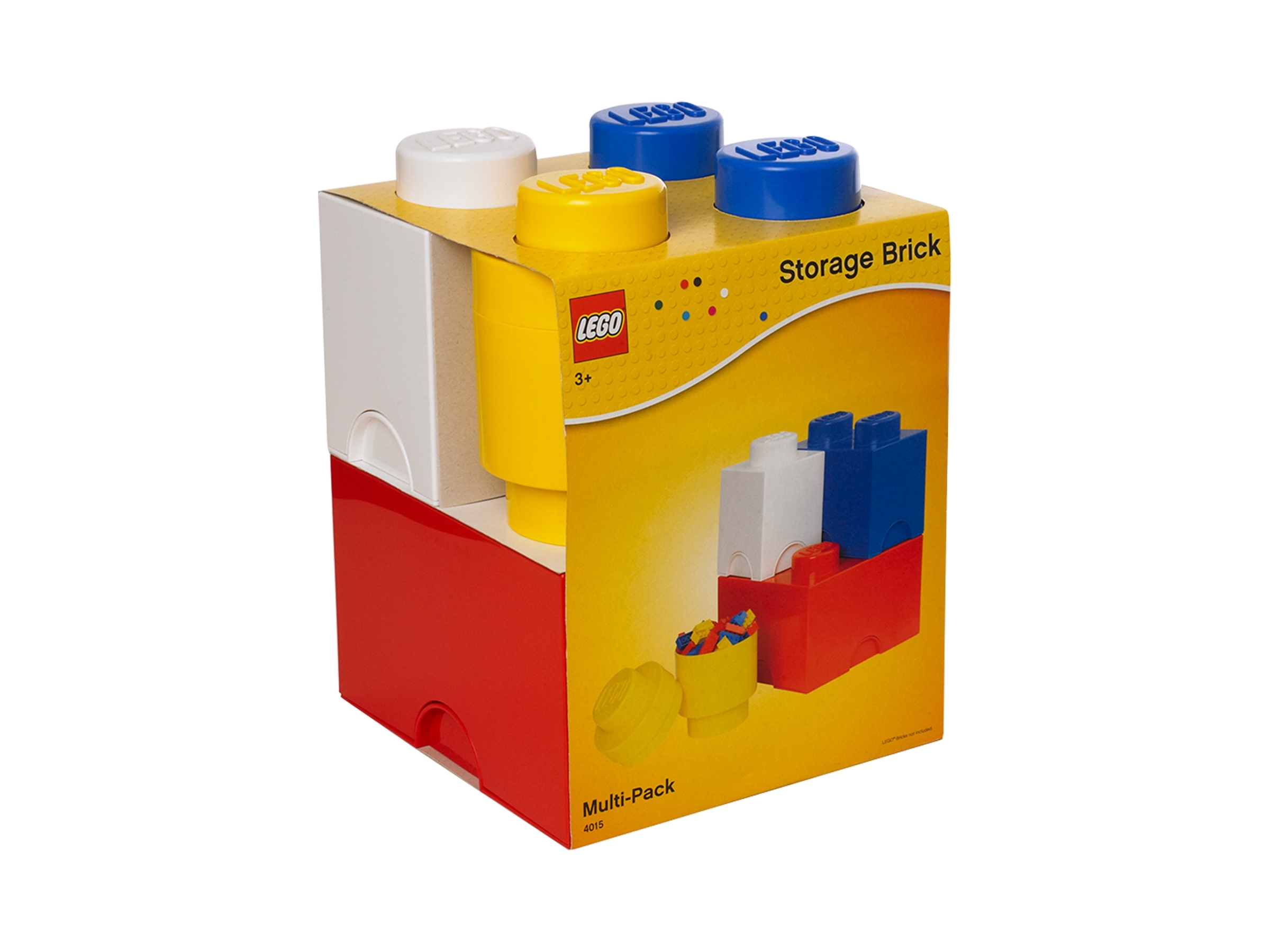 LEGO Storage, caja en forma de bloque para almacenar Brick 4 – Fan Army