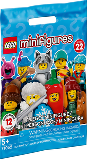 Minifigures: 22ª edición (paquete de 6)