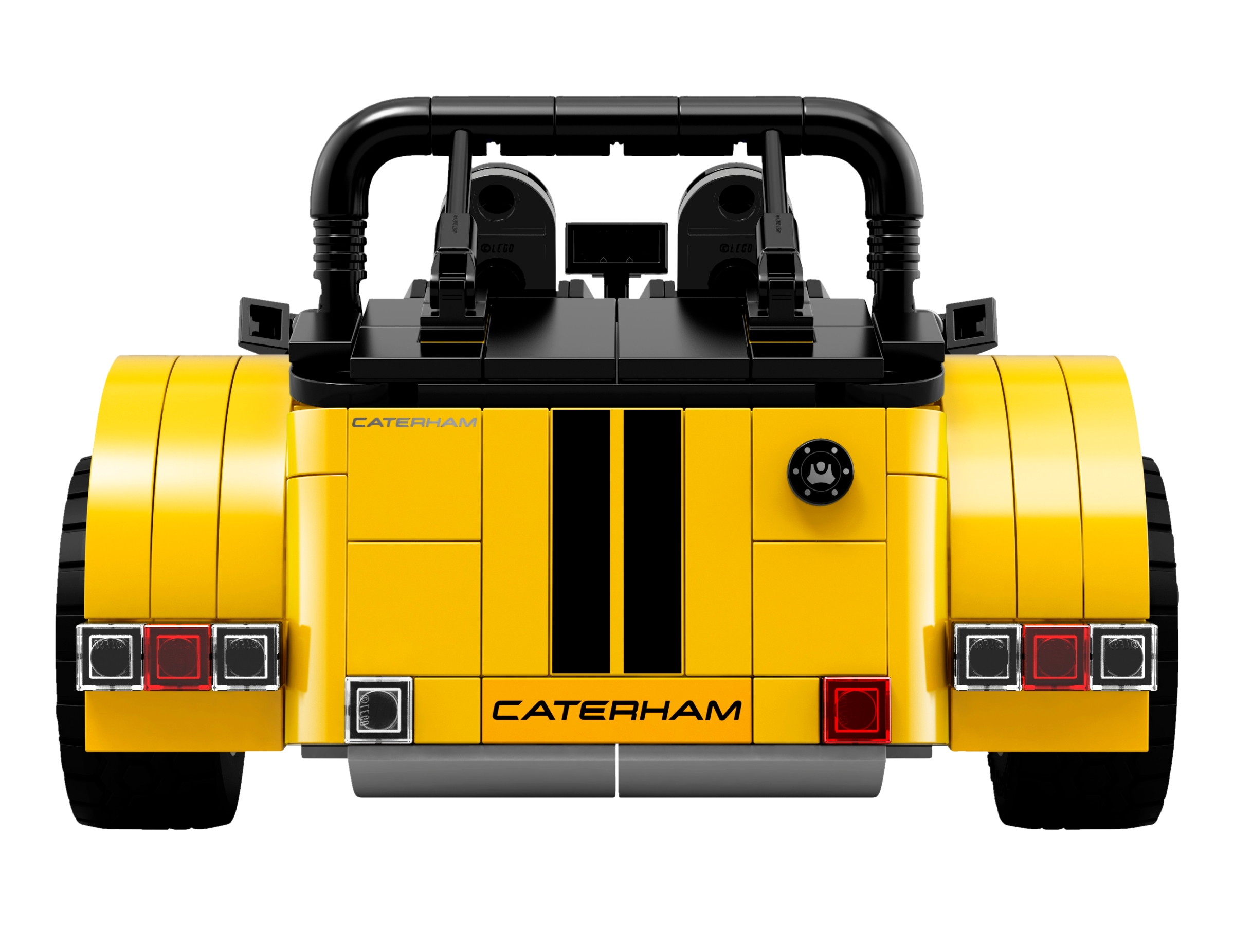 Custom Precut Aufkleber/Sticker passend für LEGO® 21307 Caterham Seven 620R 2016 