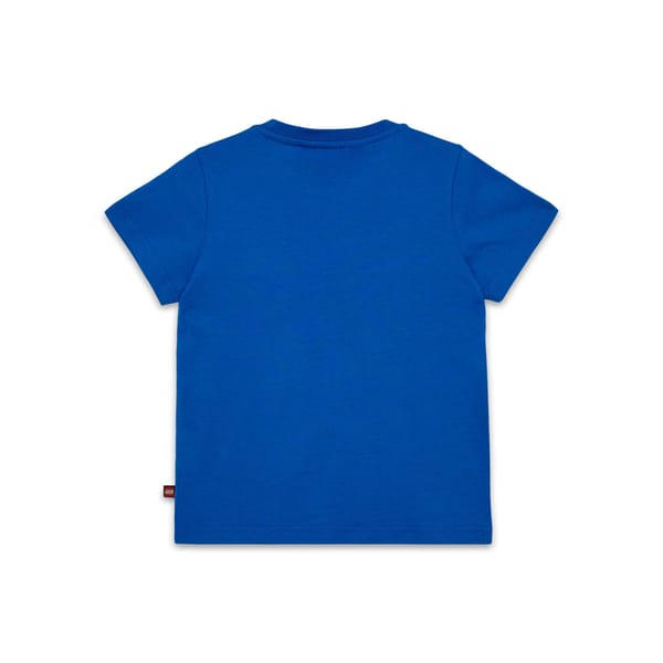 Kids' Short Sleeve Logo T-Shirt – Blue - Image 4