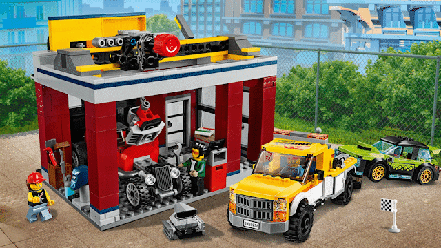 City Tuning Garage Lego City 60258 Instructions LEGO City Tuning