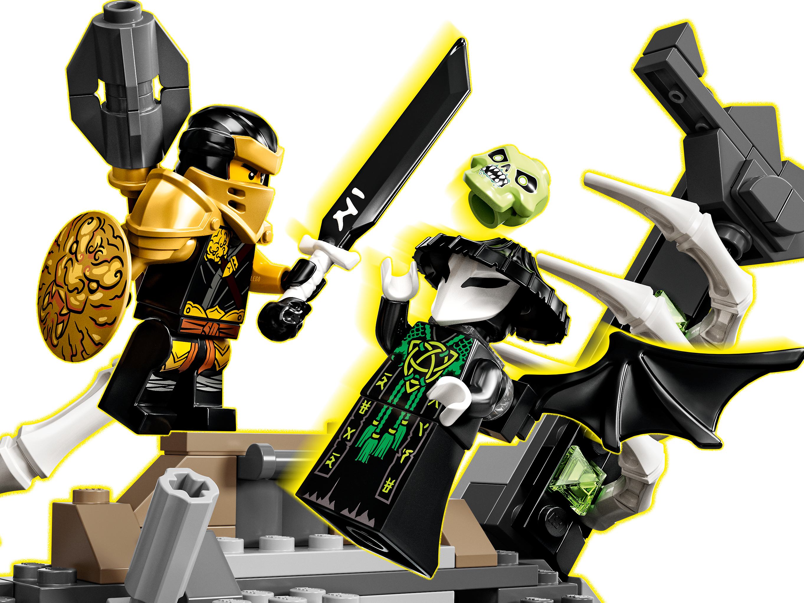 LEGO® Minifigur Ninjago Master of the Mountain Cole Hero njo606 71720/71722 
