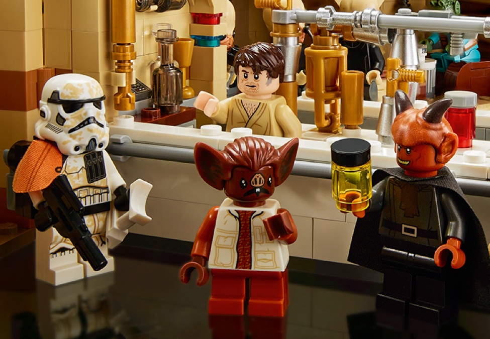 - Star Wars Neuware Lego 75290 " DEWBACK " Figur mit Sattel und Zubehör 