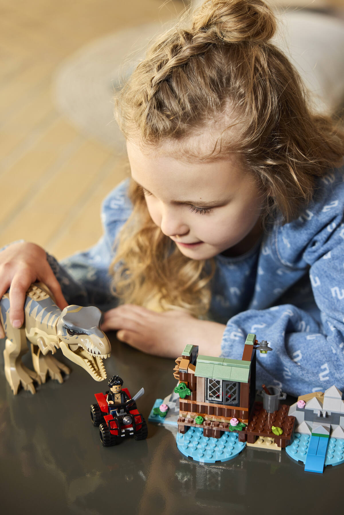 T-レックス 川づたいの脱出 76975 | ジュラシック・ワールド