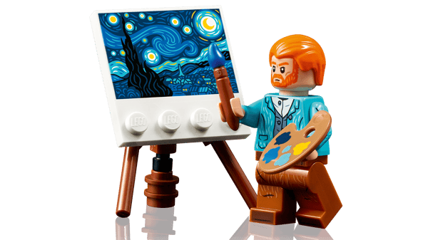 LEGO 21333 Vincent van Gogh - La Nuit étoilée — visuel 6 sur 8