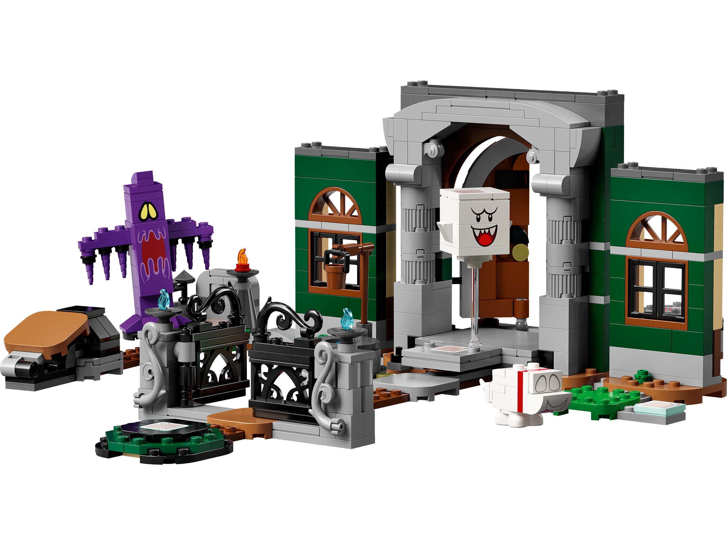 504 Pieces LEGO Super Mario Luigi’s Mansion Entryway Expansion Set 71399 Building Kit; Collectible Toy for Kids Aged 7 and up 