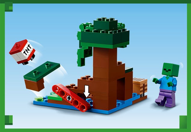LEGO MINECRAFT - L'AVENTURE DES MARAIS #21240 - LEGO / Minecraft