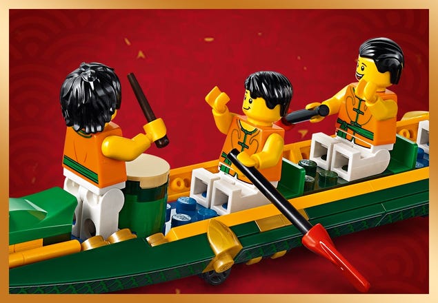 Dragon Boat Race 80103 | | Buy online at the Official LEGO® Shop US