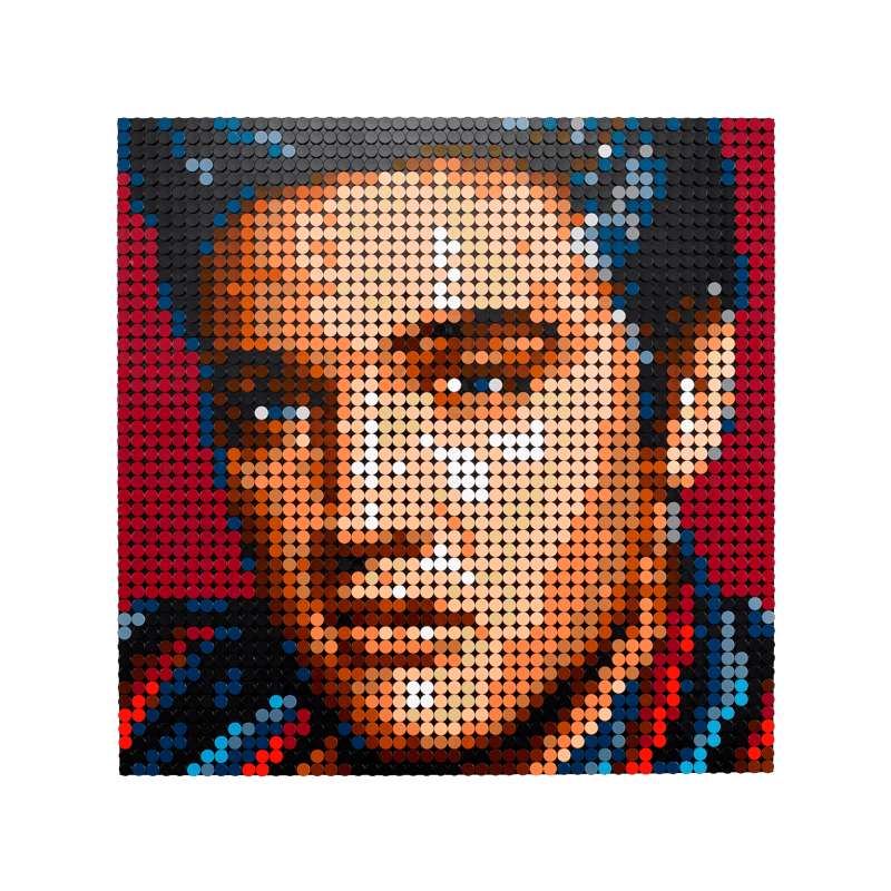 Elvis Presley “The King” 31204 | Art | Buy online at the Official LEGO® Shop US