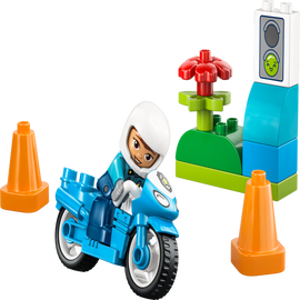 Blå politimotorcykel - 10471 - DUPLO®