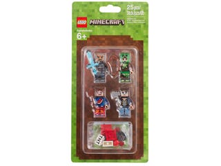 Pack de apariencias LEGO® Minecraft™ 1