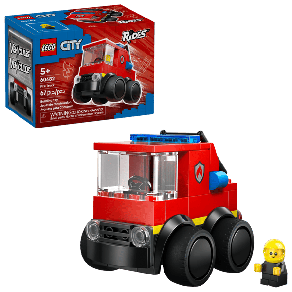 LEGO 60482 Véhicules - Le camion de pompiers — visuel 2 sur 8