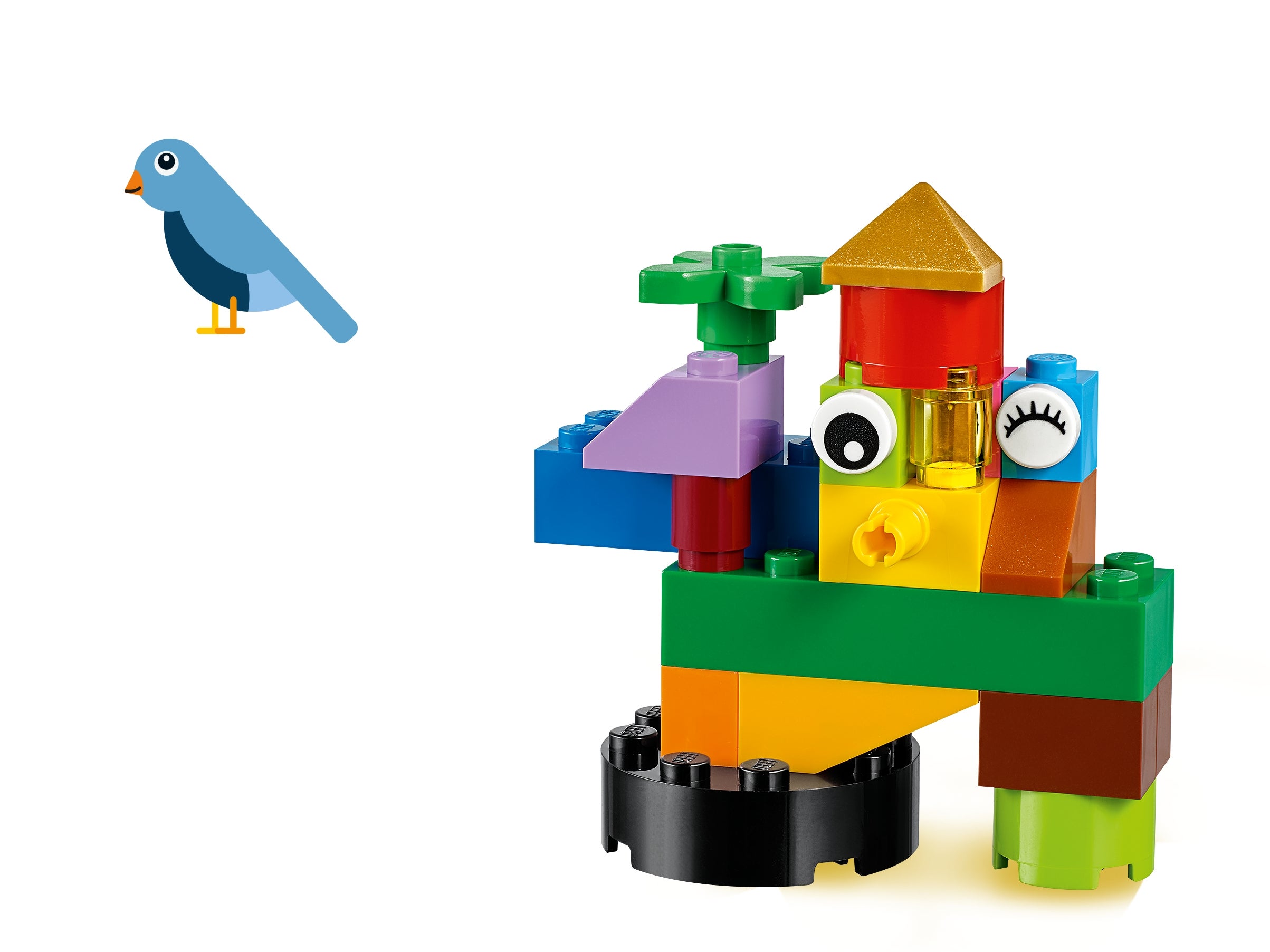 Lego Basic 100 x VERT 2x2 Pierre 2x2x1 Bloc de construction