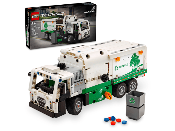 Mack® LR Electric Garbage Truck - Image 3