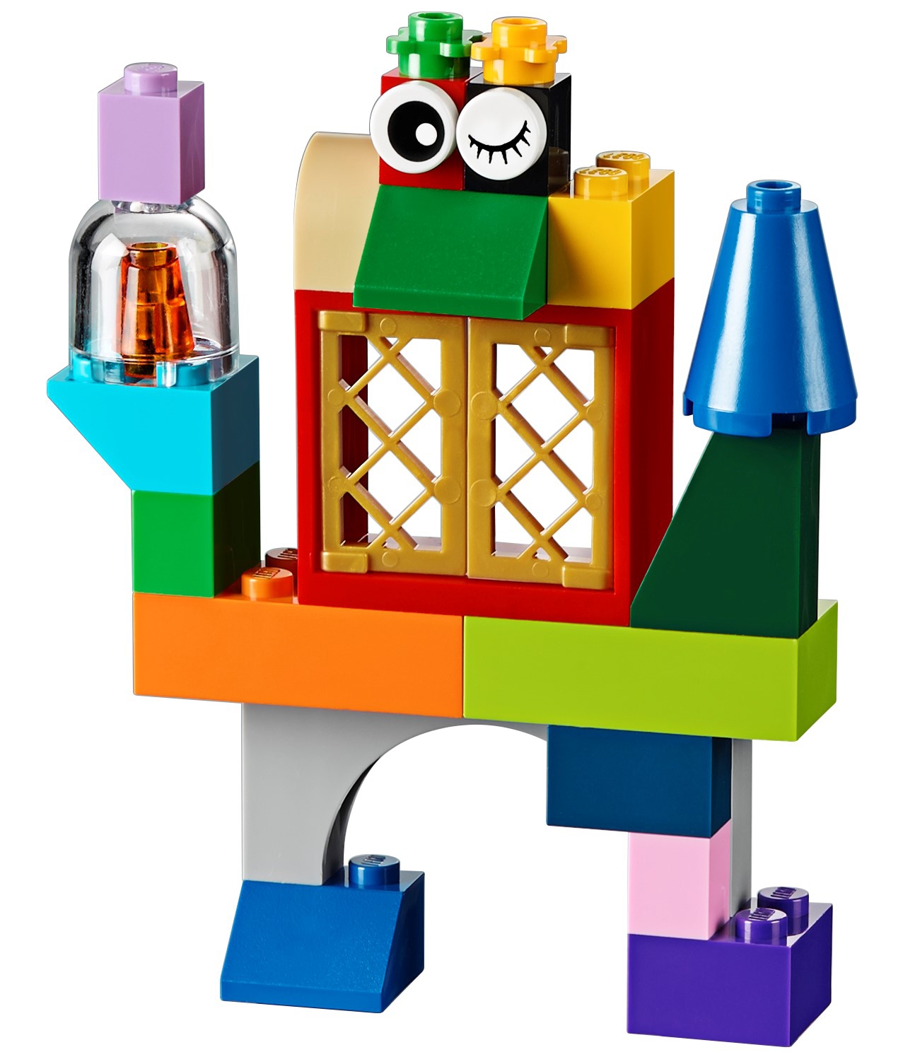 Generic Boite Block Lego Creative De Construction 42 Pièces Pour Enfant +3  ANS - Prix pas cher