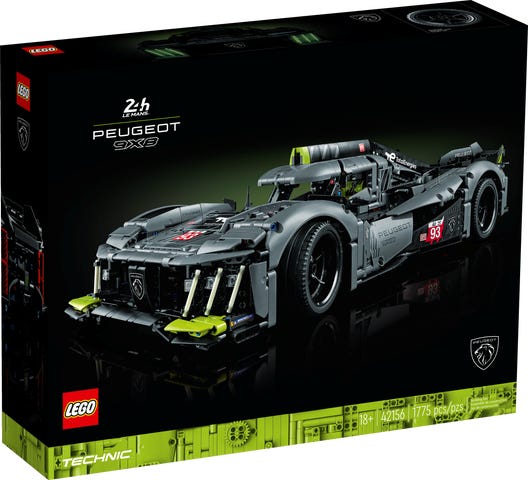 LEGO 42156 - PEUGEOT 9X8 24H Le Mans Hybrid Hypercar