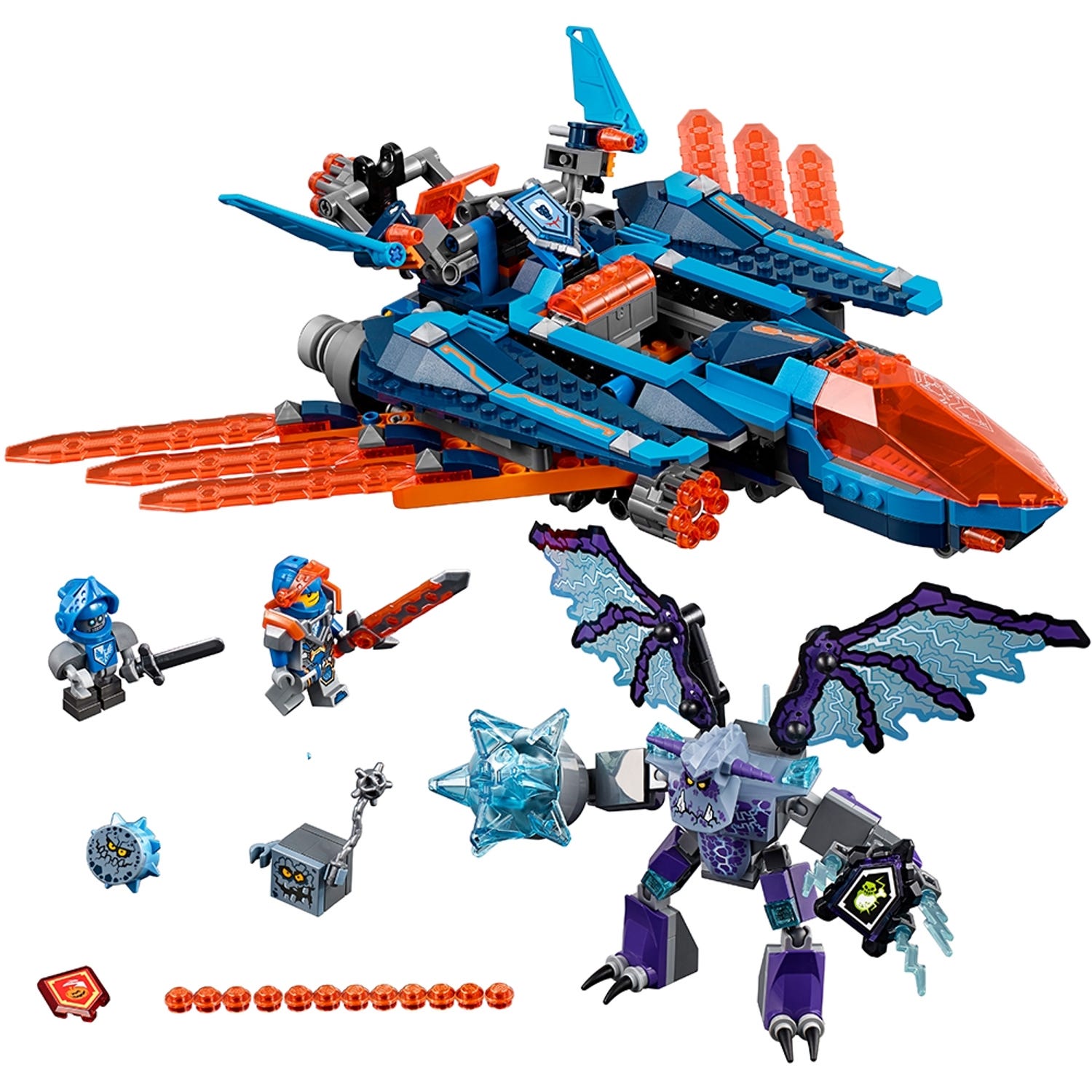 Clay's Fighter 70351 NEXO KNIGHTS™ | Buy online at the Official LEGO® Shop US