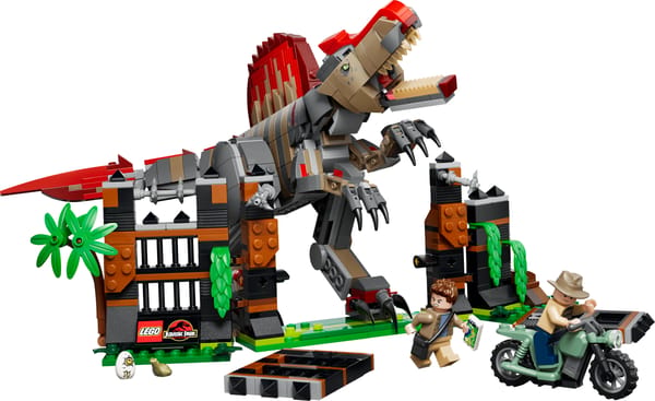 Spinosaurus-dinosaurflugt