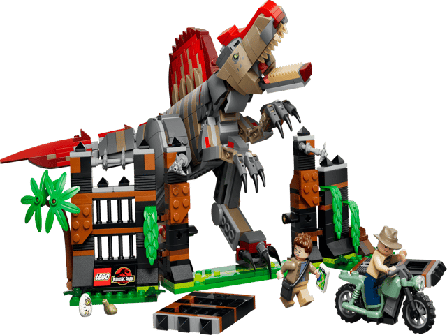 LEGO 77982 Spinosaurus Dinosaur Escape, official product image