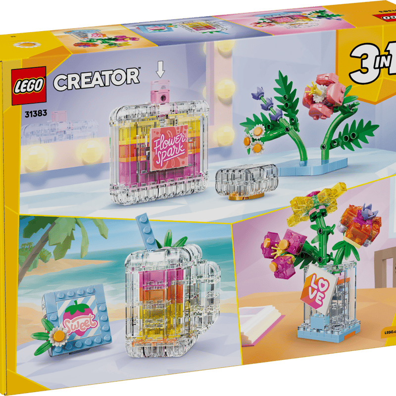 パフュームボトル: Flower Spark 31383 | クリエイター3in1 |レゴ パフュームボトル: Flower Spark 31383 | クリエイター3in1 |レゴ