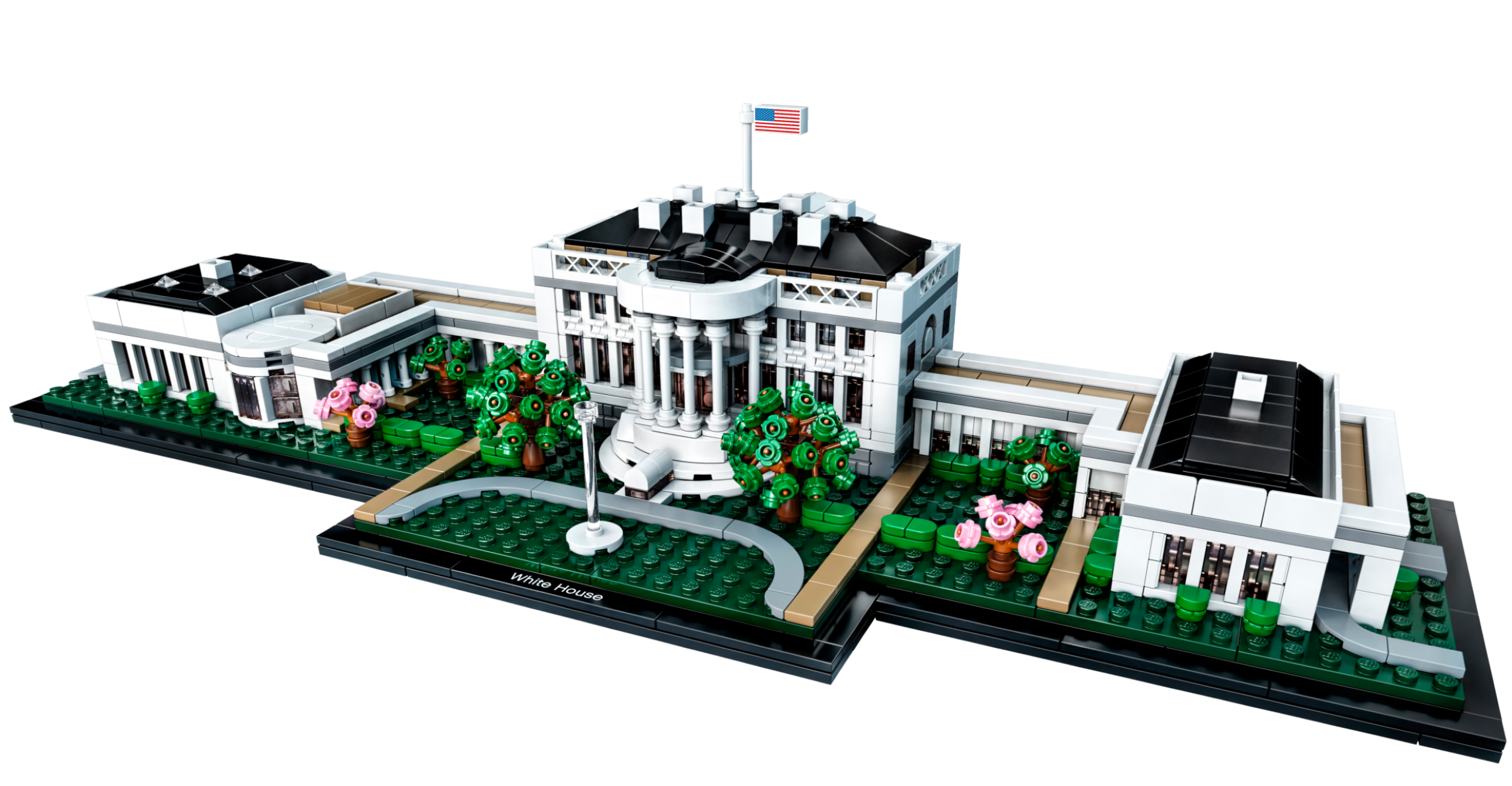 Stadion se Koncession The White House 21054 | Architecture | Buy online at the Official LEGO®  Shop US
