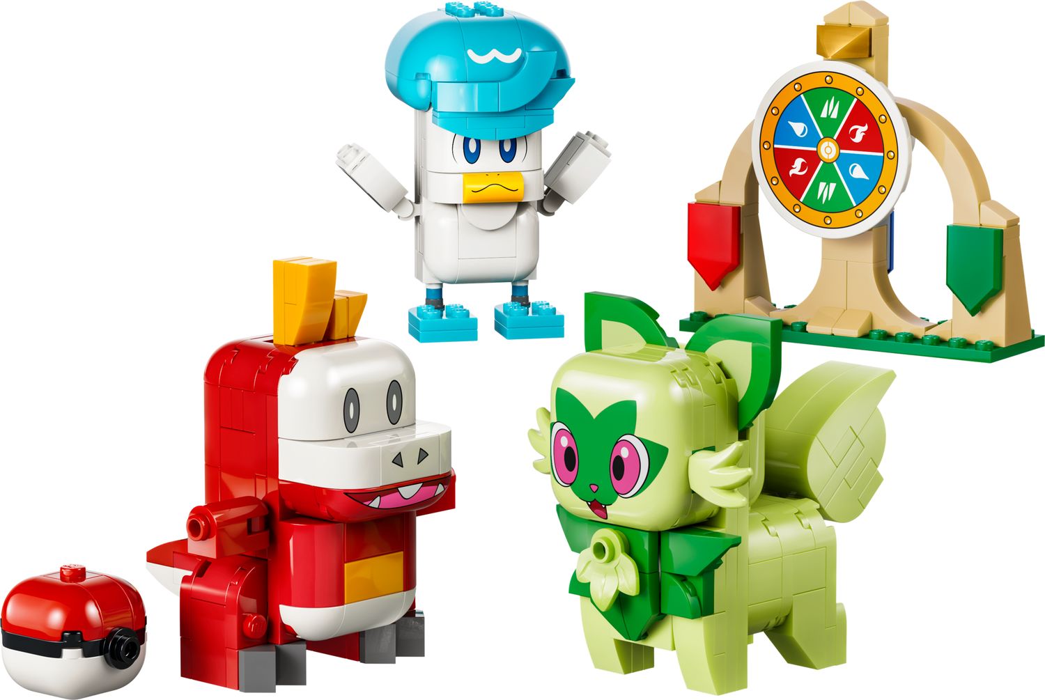 SMART Play™: Sprigatito, Fuecoco and Quaxly Battle