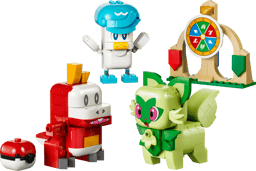 LEGO Pokémon 72158 SMART Play: Showdown mit Felori, Krokel und Kwaks