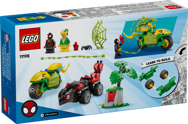 LEGO 11198 Course-poursuite entre Spin et Electro en dino-véhicules — visuel 8 sur 8