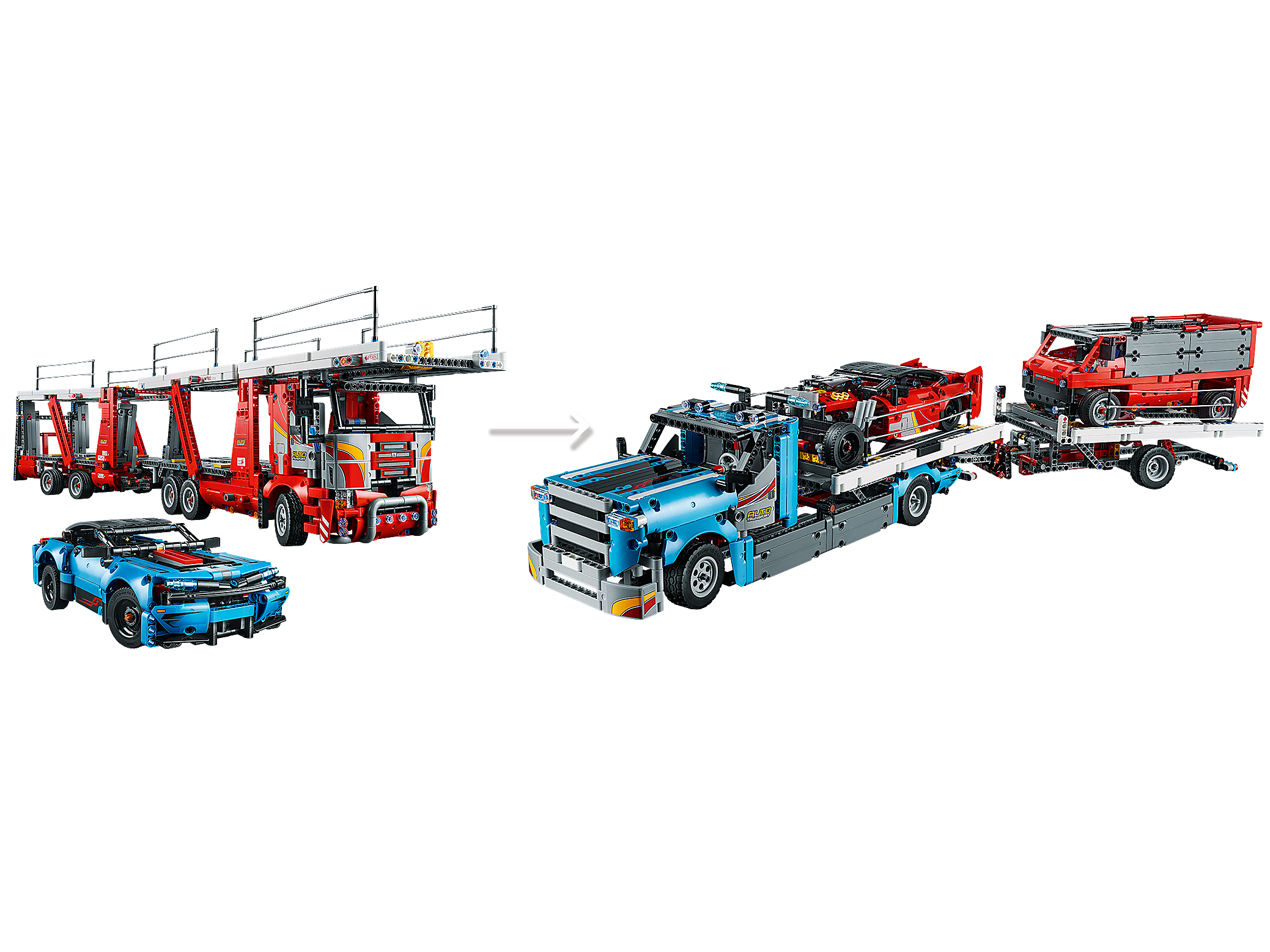 stavelse areal Sow Car Transporter 42098 | Technic™ | Buy online at the Official LEGO® Shop US