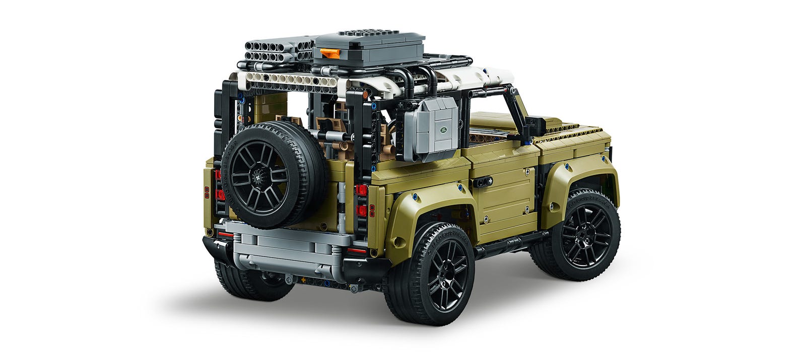 Land Rover Defender VS Dodge Charger 💥 100 KM/H 💥 Lego Technic