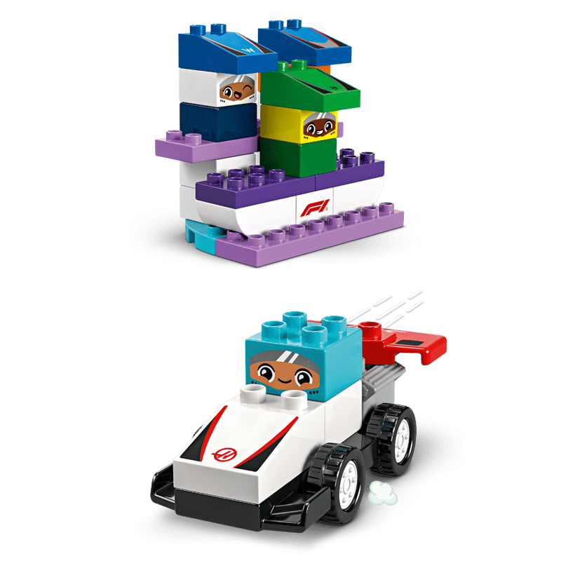 デュプロのまち F1® レースカーとドライバー 10445 | DUPLO® |レゴ デュプロのまち F1® レースカーとドライバー 10445 | DUPLO® |レゴ