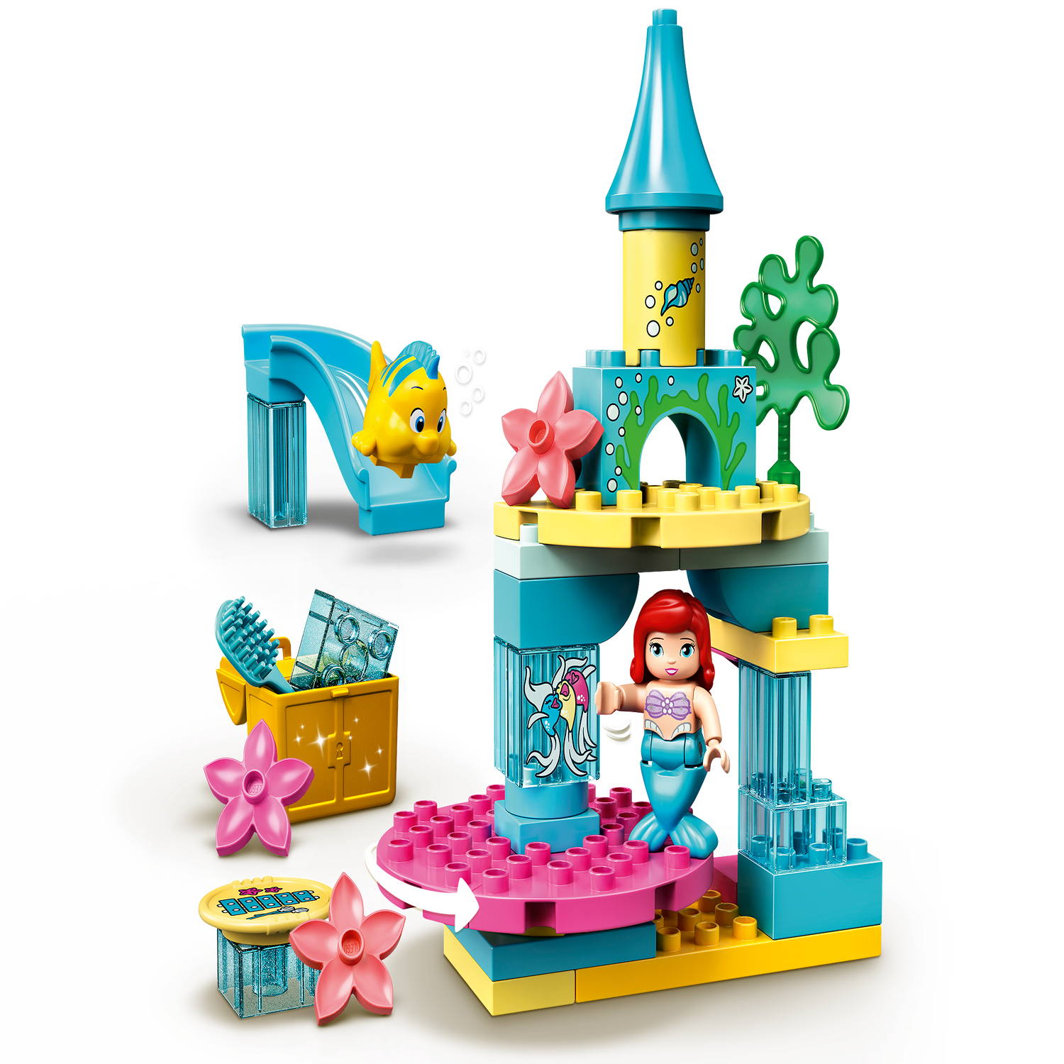 Sammenbrud Frugtgrøntsager har en finger i kagen Ariels undervandsslot 10922 | Disney™ | Officiel LEGO® Shop DK
