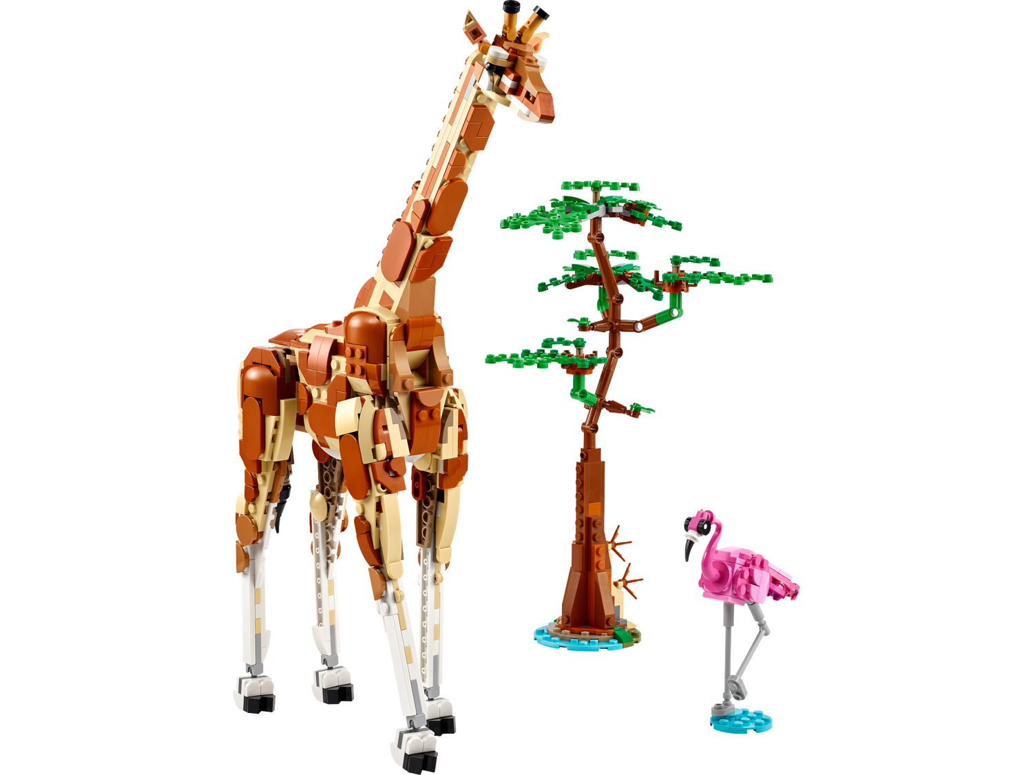 Wild Safari Animals 31150 | Creator 3-in-1 | Buy online at the Official LEGO® Shop GB 