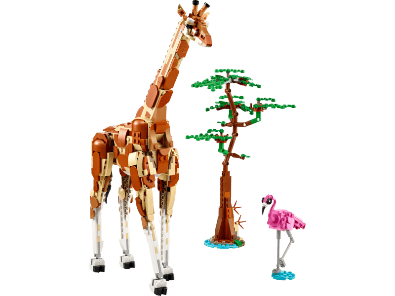 Le set LEGO 31150 Les animaux sauvages du safari