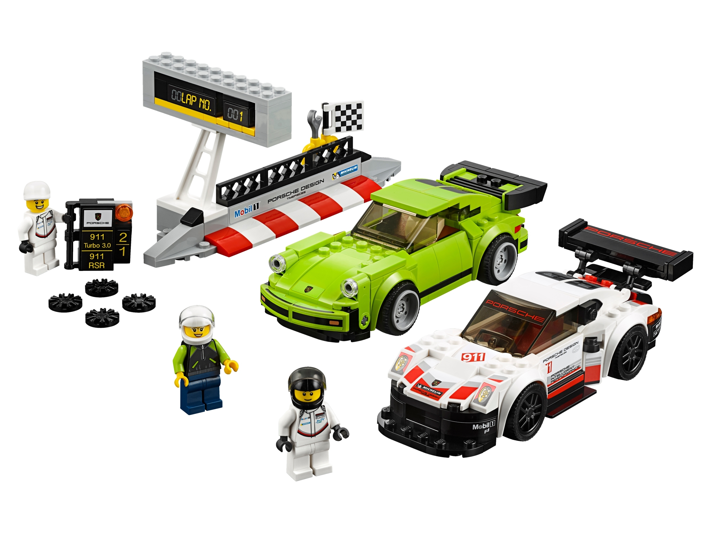 LEGO SPEED CHAMPIONS 75888 NUOVO/SIGILLATO ! PORSCHE 911 RSR E 911 TURBO 3.0 