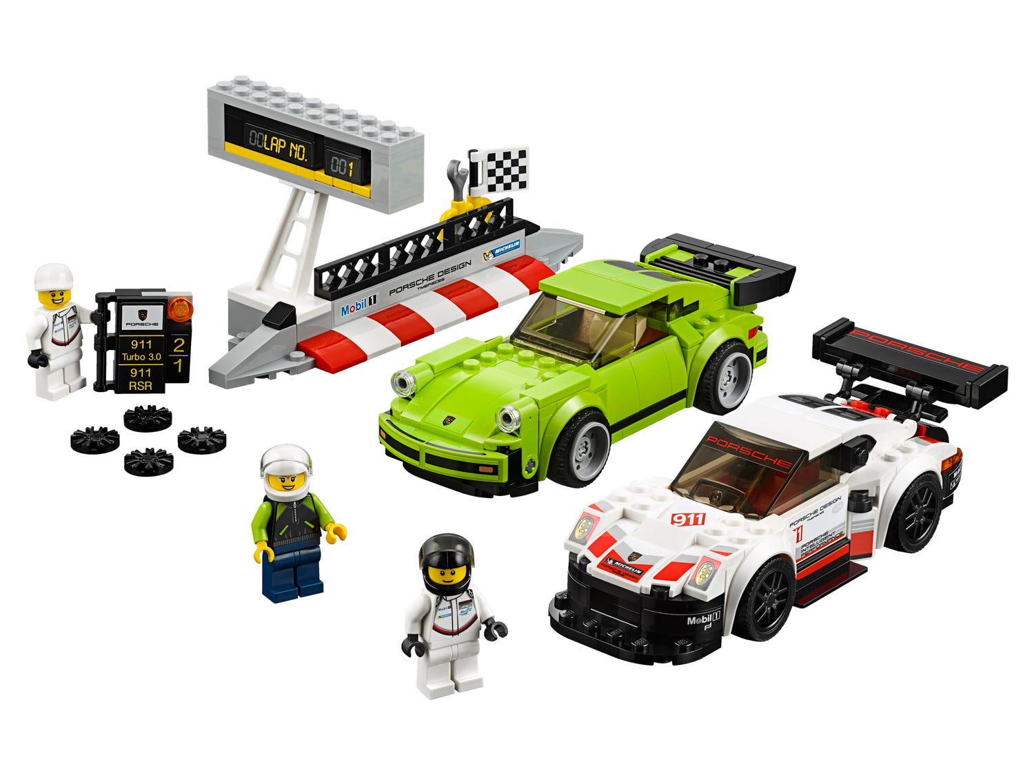 포르쉐 911 Rsr 과 911 터보 3.0 75888 | 스피드 챔피언 | Lego® Shop Kr