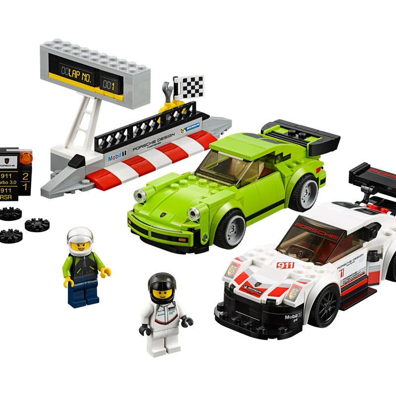 Porsche 911 RSR and 911 Turbo 75888 Speed Champions Buy
