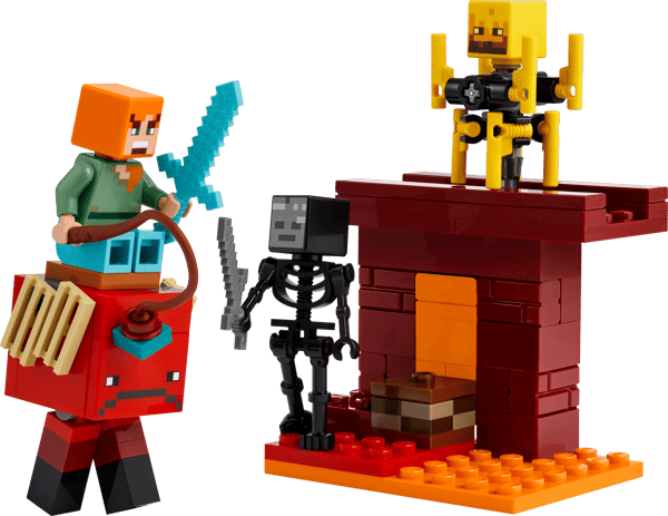LEGO 21266 La bataille de la lave du Nether