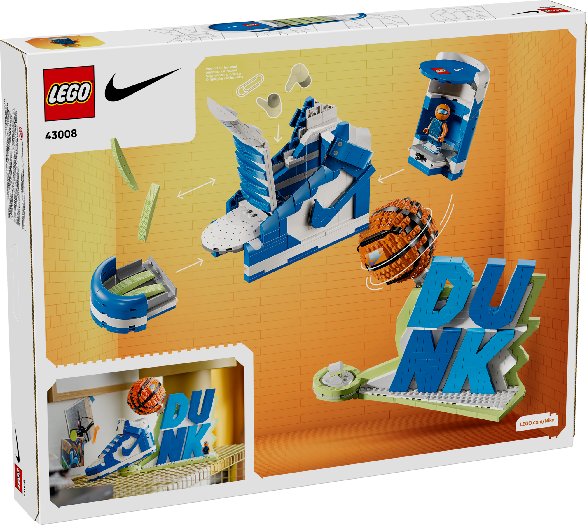 Nike Dunk x LEGO® Set 43008 | Nike |レゴ®ストア公式オンライン