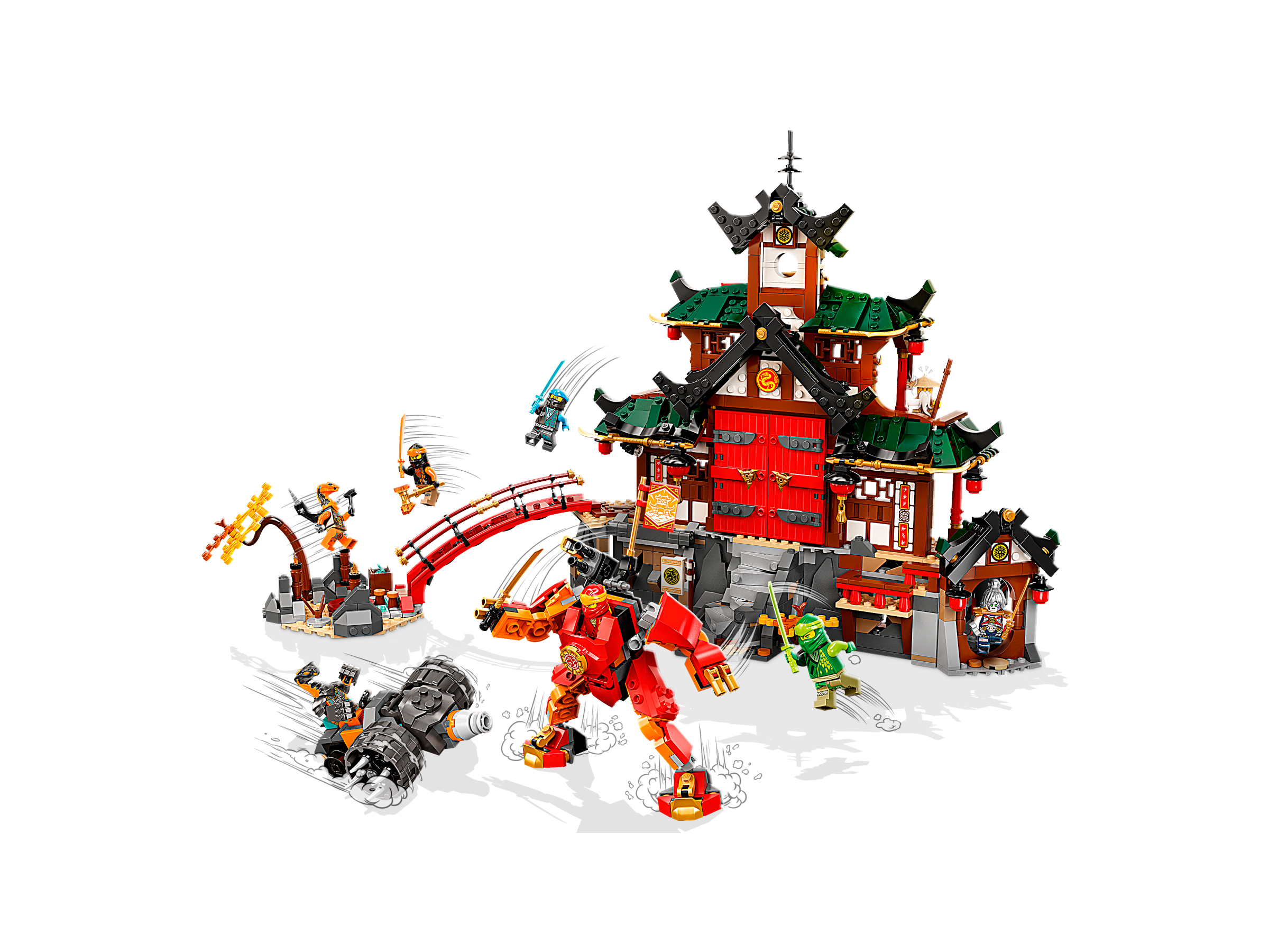 tårn Moralsk Rejsende købmand Ninja Dojo Temple 71767 | NINJAGO® | Buy online at the Official LEGO® Shop  US