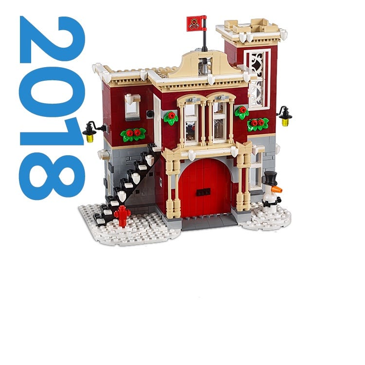 2018 Winter Village Fire Station